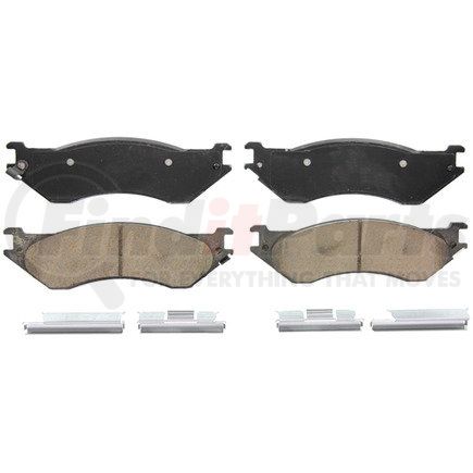 Wagner ZD702 QuickStop Ceramic Disc Brake Pad Set