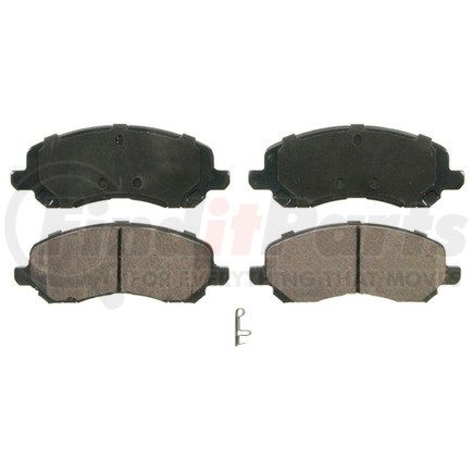 Wagner ZD866A QuickStop Ceramic Disc Brake Pad Set