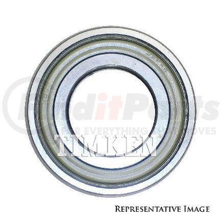 Timken GYM1115KRRB Ball Bearing with Spherical OD, 2-Rubber Seals, and Set Screw