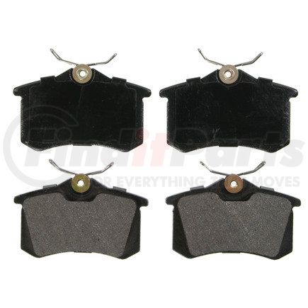 Wagner ZX1112 QuickStop Semi-Metallic Disc Brake Pad Set