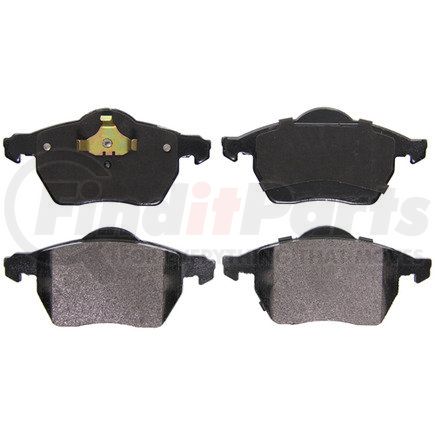 Wagner ZX840B QuickStop Semi-Metallic Disc Brake Pad Set
