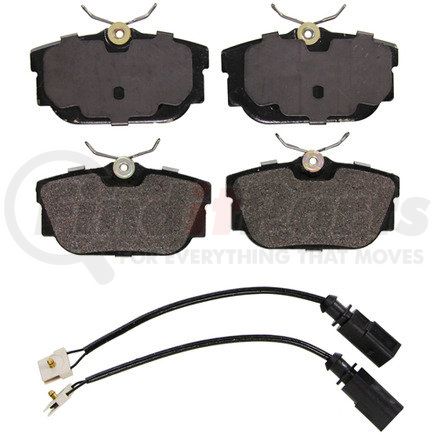 Wagner ZX877A QuickStop Semi-Metallic Disc Brake Pad Set