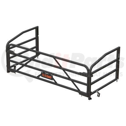 CURT MANUFACTURING, LLC. 18325 - universal truck bed extender with fold-down tailgate | universal truck bed extender with fold-down tailgate | cargo basket accessory