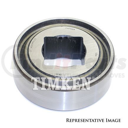 Timken W208K2 Conrad Deep Groove Single Row Radial Ball Bearing - Wide Type