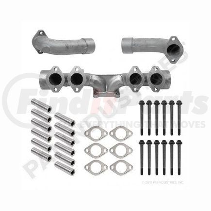 PAI 181022 Exhaust Manifold Kit - Cummins Engine L10/M11/ISM Application