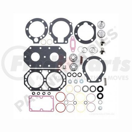 PAI 220037 Air Brake Compressor Overhaul Kit - Major Cummins Twin Cylinder ST676/ST773 Application