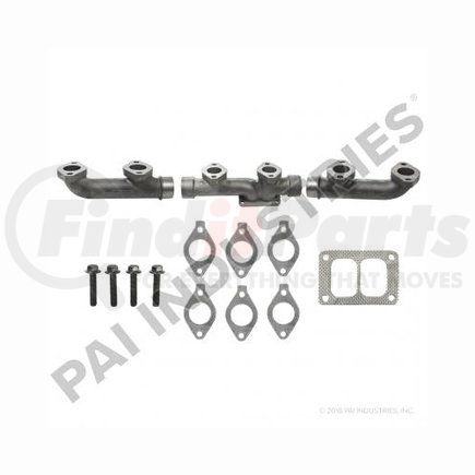 PAI 381232 Exhaust Manifold - Includes End Manifolds 381231Center Manifold 381233 Gaskets 331289 331212 Screws 340015