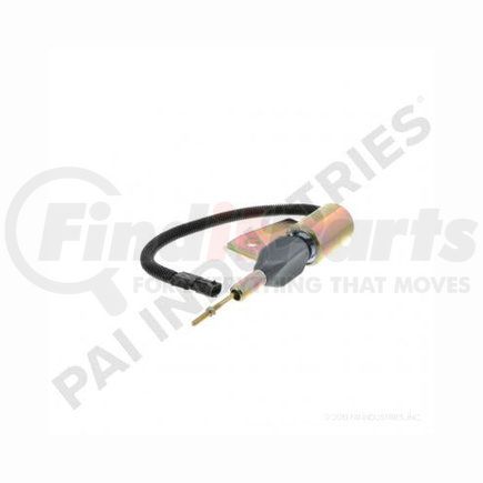 PAI 180218 Fuel Shut-Off Solenoid - 12 VDC 4.50in Extended Length 3.25in Retracted Length Style 4 1/4in Spherical End Type