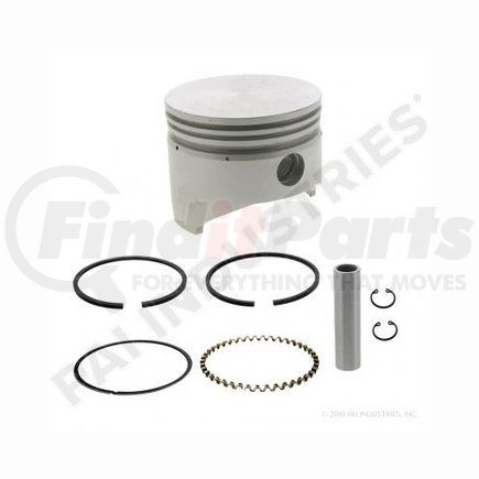 PAI 220016 Air Brake Compressor Piston Kit - w/ Rings .020in Cummins and Mack SS296/13.2 CFM Application