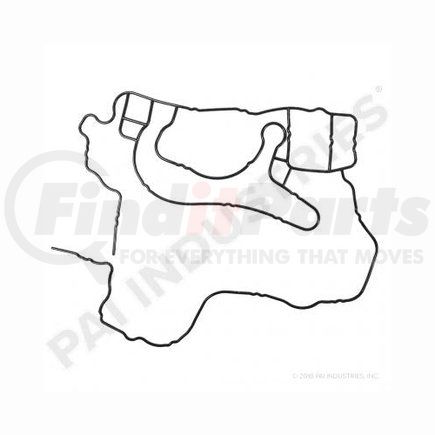 PAI 431259 Engine Timing Cover Gasket - 1993-2003 International DT408/DT466/DT530E HEUI/DT466E HEUI/530 Engines Application