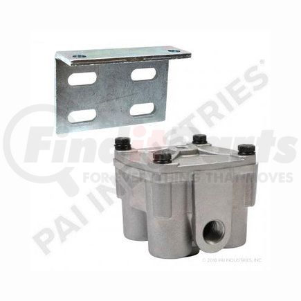 PAI EM36130 Air Brake Relay Valve - RG-2 1/2in Supply Port 1/2in Delivery Ports 1/4in Service Port 4 psig Cracking Pressure