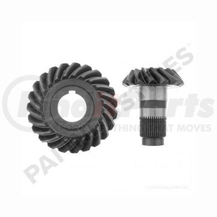 PAI 808157 Differential Gear Set - 15/23 T 4.50, 4.50, 4.80, 5.31, 5.66 Ratio Mack CRD 150 / 151 Series Application