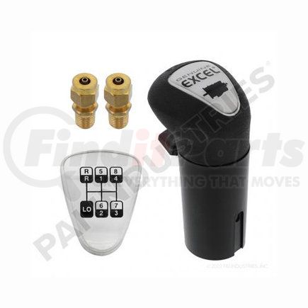 PAI EF37770 Air Shift Knob Kit - All Ports 1/16in P.T. Includes Medallion EF15440