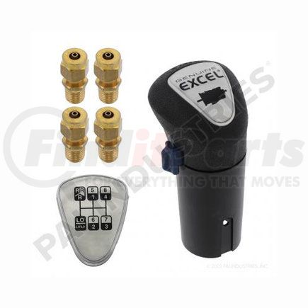 PAI EF37790 Air Shift Knob Kit - All Ports 1/16in P.T. Includes Medallion EF15520