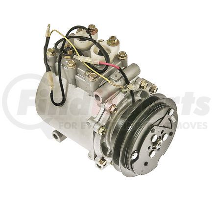 Omega Environmental Technologies 20-11621-AM A/C Compressor - MSC90T, 24V, 1 Groove, 130mm Clutch, PAG 46 Oil, Direct Mount