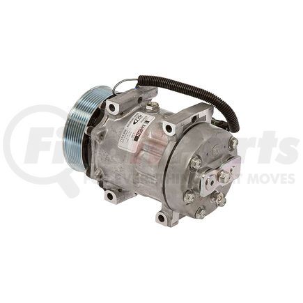 Omega Environmental Technologies 20-14420 A/C Compressor - FLX7, 119mm, 8-Groove, 12V, PAG Oil, Direct Mount