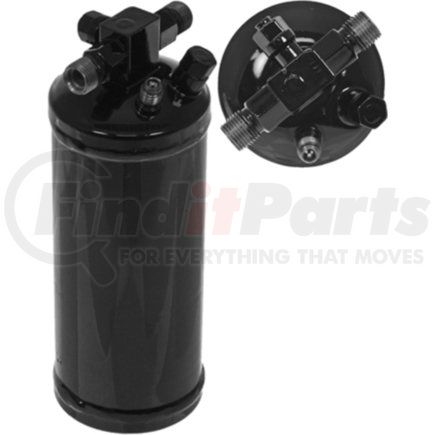 OMEGA ENVIRONMENTAL TECHNOLOGIES 37-13559-AM - a/c receiver drier - volvo/gm truck 3 in x 9.18 in 3/8 in mio hprv msp | a/c receiver drier - volvo/gm truck 3 in x 9.18 in 3/8 in mio hprv msp | a/c receiver drier