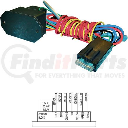 Omega Environmental Technologies MT0766 COOLING FAN THERMOSTAT UNIT WITH RELAY AND FUSE (D