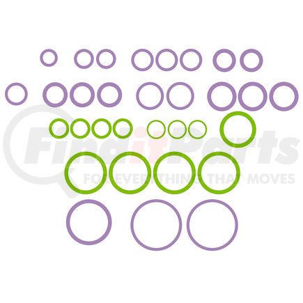 Omega Environmental Technologies MT2623 A/C System O-Ring and Gasket Kit