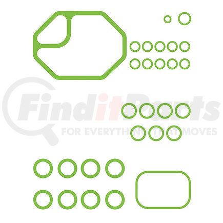 Omega Environmental Technologies MT2581 A/C System O-Ring and Gasket Kit