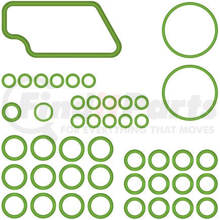 OMEGA ENVIRONMENTAL TECHNOLOGIES MT2584 A/C System O-Ring and Gasket Kit