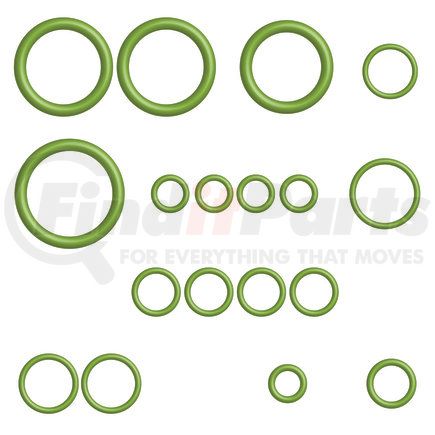 Omega Environmental Technologies MT3908 A/C System O-Ring and Gasket Kit
