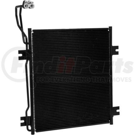 Omega Environmental Technologies 24-51211 A/C Condenser - Parallel Flow, for 2005-2007 Navistar 5000 Series