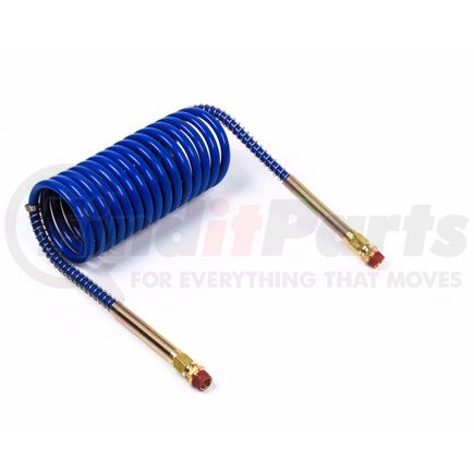 GROTE 81-0012-B - coiled air hose blue 6" leads