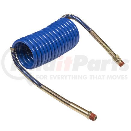 Grote 81-0012-HB 12' Air Coil, Blue w/ 6" Leads And Brass Handle