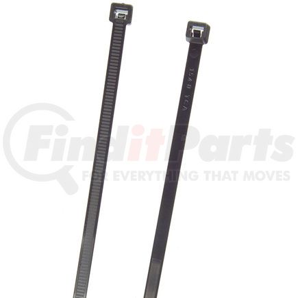 Grote 83-6001 Standard Tie, Black, 4.1", 18 Lb, Pk 100