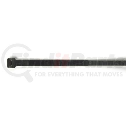 Grote 83-6043 Wide Strap Tie, Black, 15.1", 120 Lb, Pk 100