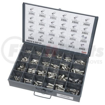 Grote 83-6654 Tin Plated Copper Lug Tray Assortment
