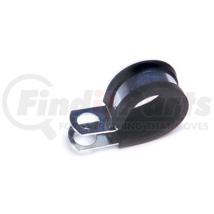 GROTE 83-8107 - rubber insulated steel clamp - black 1 1/4"