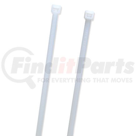 Grote 85-6010 Cable Tie - 11.10 in. Long, White, Polyamide 6.6 Nylon, Standard Duty