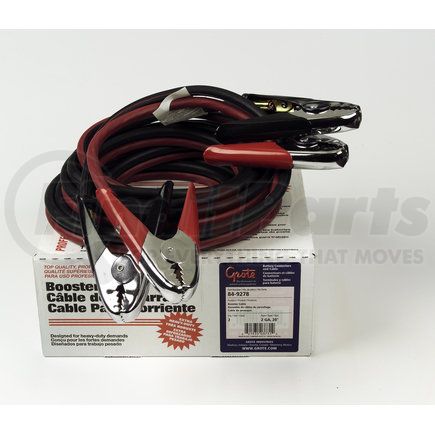 Grote 84-9484 Booster Cable, 1 Ga, 500 Amp, 12', Standard Jaw