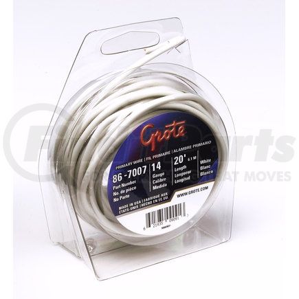 Grote 86-8007 General-Purpose Thermoplastic Wire - Primary Wire, Clamshell, 16 Gauge
