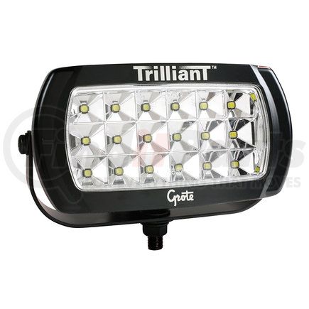 Grote 63E51 Trilliant LED Work Lights, w/ Reflector, Wide Flood, Hardwired, 12-24V