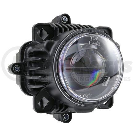 GROTE 64X01 90mm LED Headlamps, 90mm Combination High Beam / Low Beam LED Headlamp - ECE Asymmetrical (LHD/RHT)