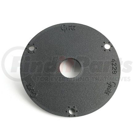 Grote 42282 MicroNova DOT Round Adapter Brackets, 3.5" Flange Adapter