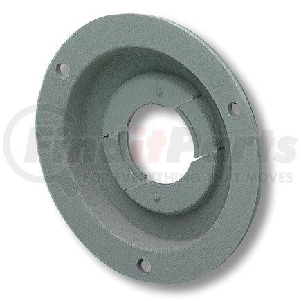 GROTE 43160 - theft-resistant mounting flange & pigtail retention cap for 2½" round lights - mounting flange | 2.5",gray,plstc,thft-rstnt flng | turn signal light bracket