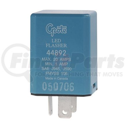 Grote 44892 3 Pin Flashers, North American (JSO) Pinout