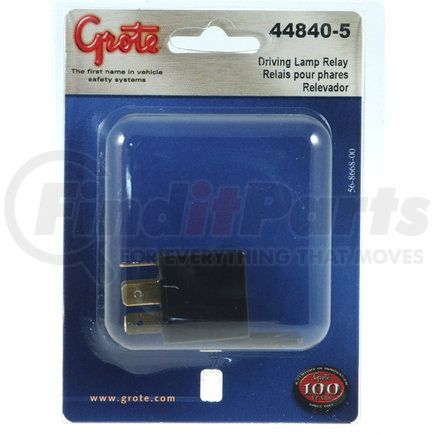 GROTE 44840-5 - fog & driving light relay - relay | fog and driving lamp relay, retail pack | fog light relay