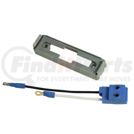 GROTE 43790 - mounting bracket for large rectangular lights - gray kit (43780 + 66980) | bracket, gray, mount kit | turn signal light bracket