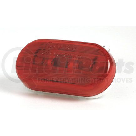Grote 452623 CLR/MARKER LMP, DRMLD 2BULB OVAL, w/ OPTICLENS