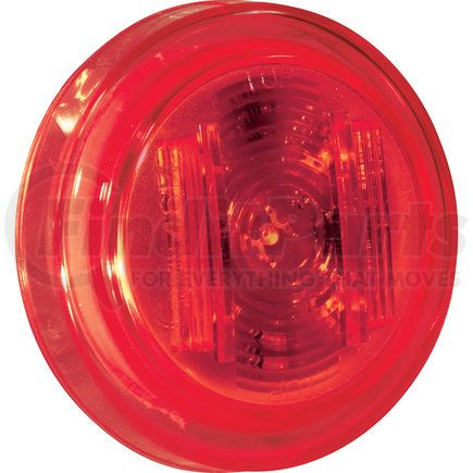 Grote 46142-3 CLR/MARKER, 2.5", RED, SPRNVALED, PC, BULK