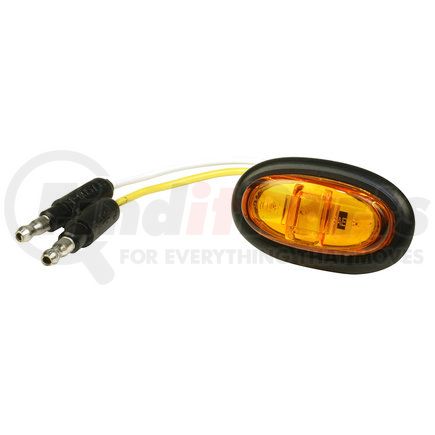 GROTE 47973 - micronova® led clearance / marker light - yellow, with grommet | clr/mkr, yel,led,micronova pc w/grommet | side marker light