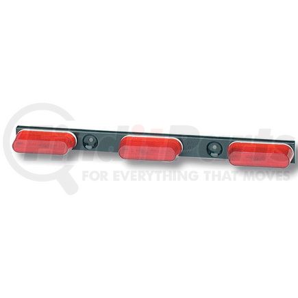 Grote 49062 CLR/MARKER LAMP, RED, THIN-LINE BAR