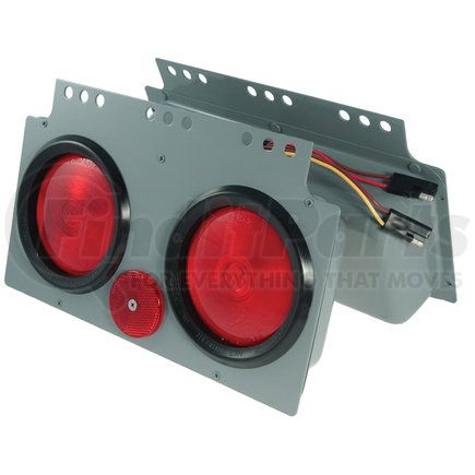 GROTE 51052 - 4" stop / tail / turn light power modules - red | stt lamp, red, 4" lamp, module, rh or lh | tail light