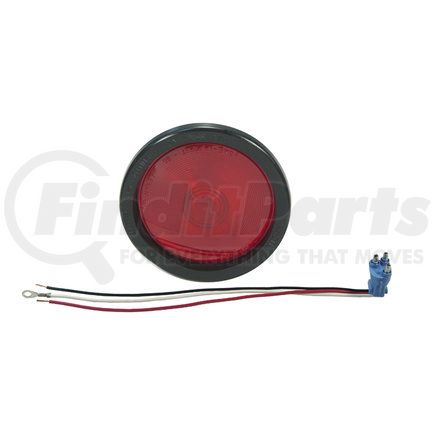 Grote 52782 Torsion Mount II Stop Tail Turn Light - 4", Female Pin, Red Kit (52772 + 91740 + 67000)