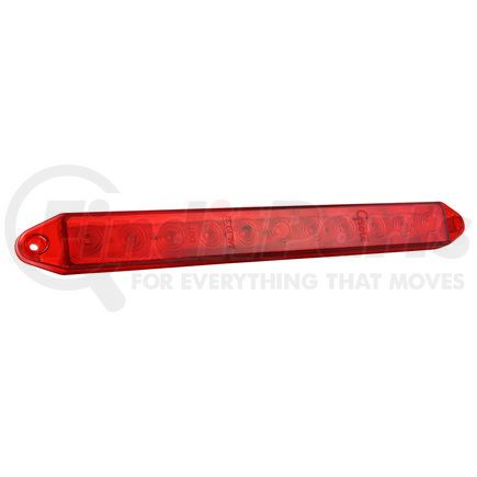 Grote 53582 LED Center Mount Stop Tail Turn Lights, Red, 11-LED Configuration